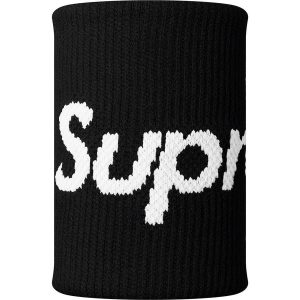 Supreme x Nike NBA Wristbands (Pack Of 2) Black 259231