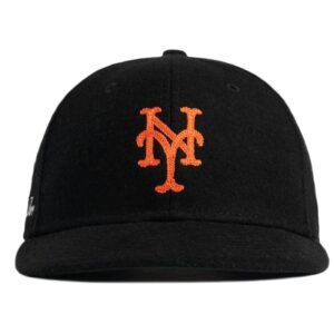 Baseball Cap Aime Leon Dore New Era Wool Mets Hat Black Yellow 277772