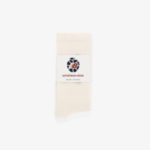 Aime Leon Dore x New Balance Crew Sock Off-White Black 278657