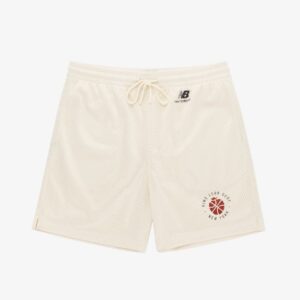 Aime Leon Dore x New Balance Gym Shorts Off-White Black 278689