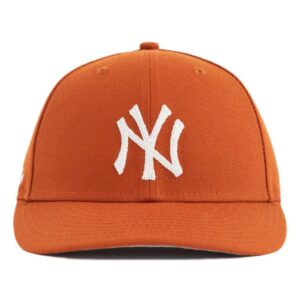 Aime Leon Dore x New Era Chain Stitch Yankees Hat Orange Black 278093