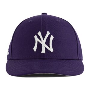 Aime Leon Dore x New Era Chain Stitch Yankees Hat Purple Cream 278116