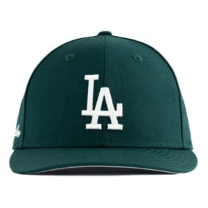 Aime Leon Dore x New Era Dodgers Hat Dark Green White 277820