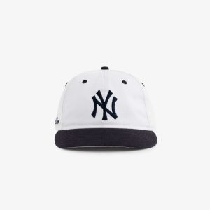 Aime Leon Dore x New Era Washed Chino Yankees Baseball Cap (2021) Hat White Cream 277669