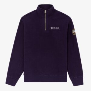 Aime Leon Dore x Porsche 911SC Fleece Quarter Zip Pullover Navy White 278577