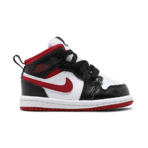 Air Jordan 1 Mid TD Black Gym Red 640735 122