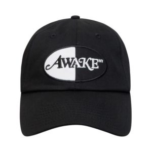 Awake Logo Patch Hat Black Black 284963