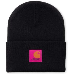 Awake x Carhartt WIP Beanie Black White 279942