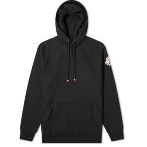 Awake x Moncler Maglia Hoodie Black White 279949