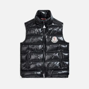 Awake x Moncler Parker Gilet Puffer Vest Black Black 280100