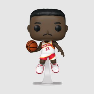 Funko Dominique Wilkins Atlanta Hawks Hardwood Classics Throwback NBA Legends Pop Vinyl Collectible Figure Brown 273683