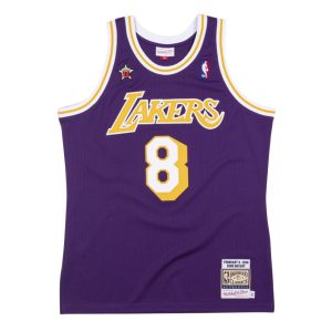 Mitchell & Ness Kobe Bryant 1998 All Star Game Hardwood Classics Throwback NBA Authentic Jersey Purple 272698