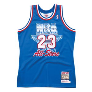 Mitchell & Ness Michael Jordan 1993 All Star Game Hardwood Classics Throwback NBA Authentic Jersey Blue 272675