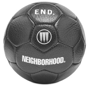 Neighborhood x END x adidas Home Soccer Ball Black Black 211ADADN AC02S