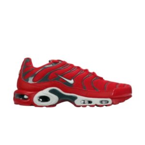 Nike Air Max Plus Red Pure Platinum Sneakers Cream 852630 600