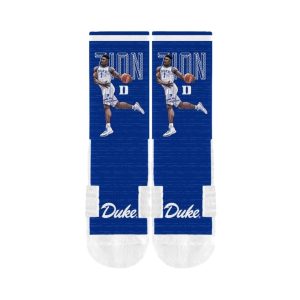 Strideline Zion Williamson Duke Blue Devils NCAA Premium Full Sub Socks Blue 272653