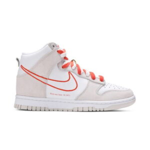 Sneakers Wmns Nike Dunk High First Use White Sail Orange White DH6758 100