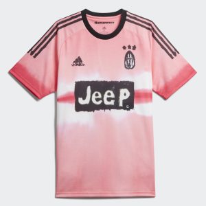 adidas Juventus Human Race Jersey Glow Pink/Black Pink/Black 275044