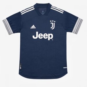 adidas Juventus Maglia Gara Away Authentic T-Shirt 2020/21 Jersey Blue Blue 268897