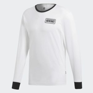 adidas Neighborhood LSL Tee White White 272246