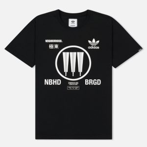 adidas Neighborhood Logo SSL Tee Black Black 275015