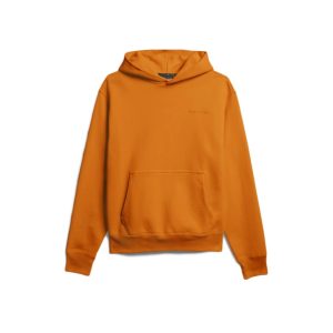 adidas Pharrell Williams Basics Hoodie Bright Orange Brown 274954