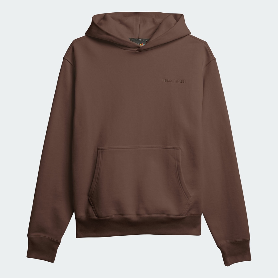 adidas Pharrell Williams Basics Hoodie Earth Brown Earth Brown 274984