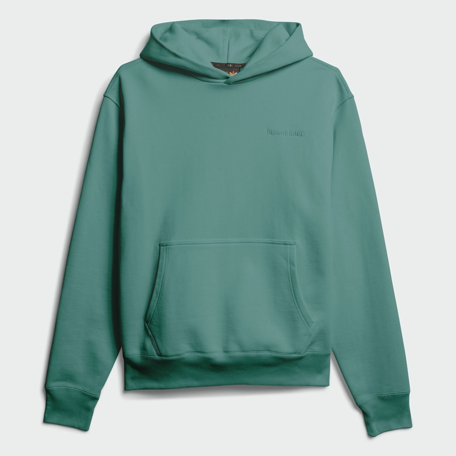 adidas Pharrell Williams Basics Hoodie True Green True Green 273437