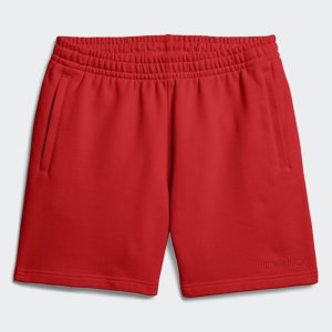 adidas Pharrell Williams Basics Sweat Shorts Active Red Red 266518