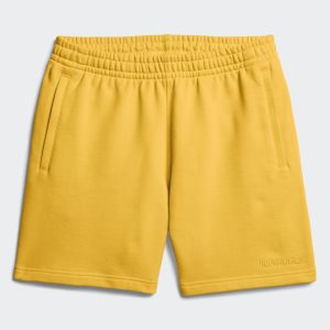 adidas Pharrell Williams Basics Sweat Shorts Bold Gold Bold Gold 267022