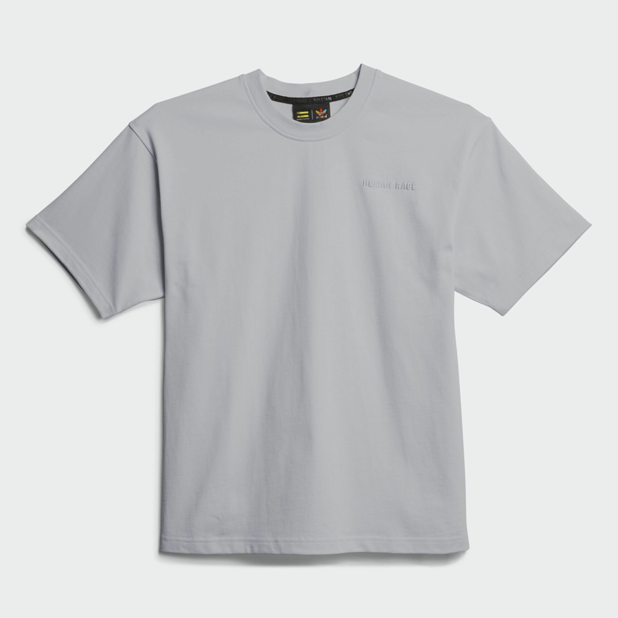 adidas Pharrell Williams Basics Tee Light Gray Heather Light Gray Heather 272286