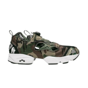 AAPE x Reebok Instapump Fury Camo Black White Tang V53879