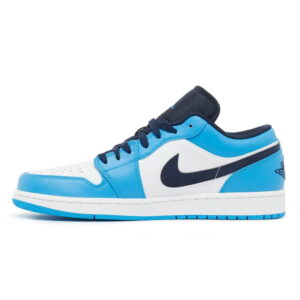 Air Jordan 1 Low UNC Sneakers White 553558 144