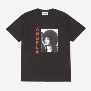 T-shirt Awake Angela Davis T-shirt Black Green 288433