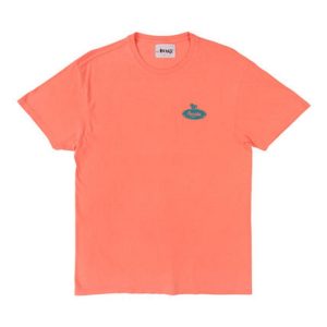 Awake Bulldog Tee Neon Coral White 291706