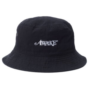 Panama Awake Classic Logo Bucket Hat Black Black 286039