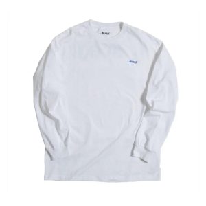 Awake Classic Logo L/S Tee White White 291313