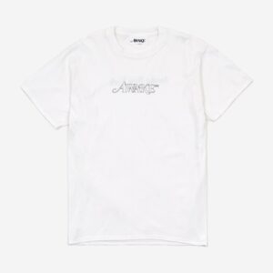 Awake Classic Outline Logo T-shirt White Red 289150