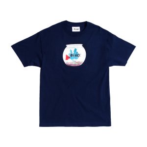 Awake Fish Bowl Tee Navy Red 291342