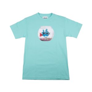 Awake Fish Bowl Tee Seafoam White 291355