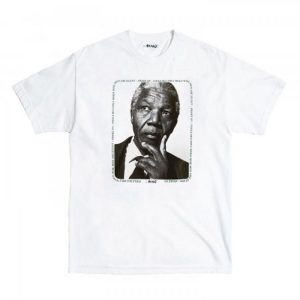 Awake Mandela Tee White White 287607