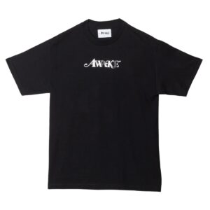 Awake Metallic Foil Logo Tee Black Black 285870