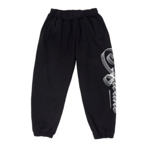 Awake Ribbon Script Logo Sweatpant Black Black 292766