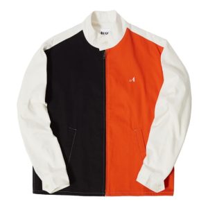 Awake Split Logo Harrington Patch Jacket Multi Black 291652