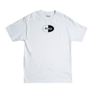 Awake Split Logo Tee White White 285937