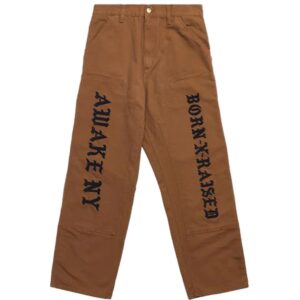 Awake x Born X Raised Carhartt WIP Double Knee Pant Brown Brown 289784