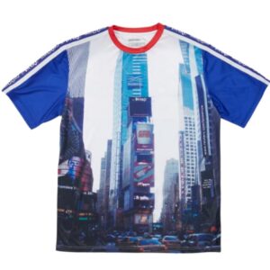 T-Shirt Awake x Kappa Evander Jersey White/Royal/Red Violet 291069