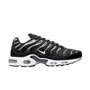 Nike Air Max Plus Black Silver Sneakers White 852630 038