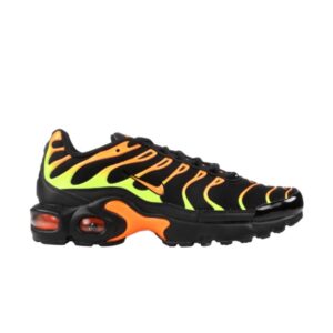 Nike Air Max Plus GS Black Volt Total Orange Red 655020 084