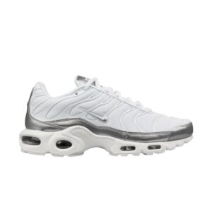 Nike Air Max Plus GS White Metallic Silver 655020 109